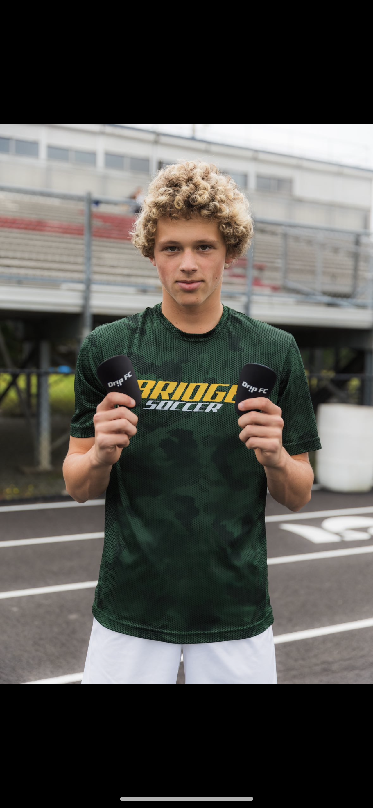 Drip FC Black Mini Shinguards