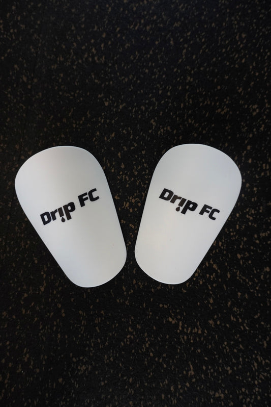 Drip FC White Small Shinguards
