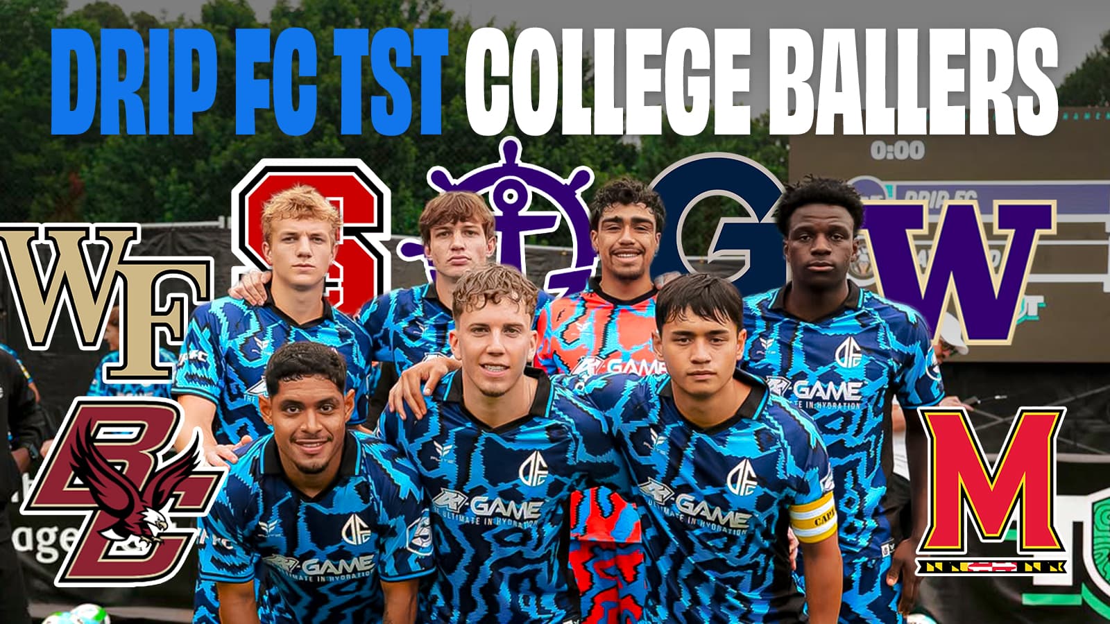 DRIP FC TAKES OVER CAMPUS.